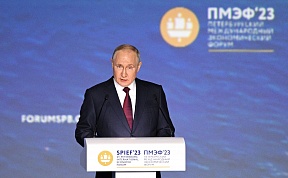 Пленарное заседание Петербургского международного экономического форума